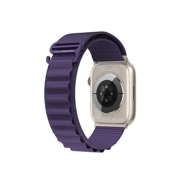 Apple Watch 7 41mm Amazingthing Titan Spor Hasır Kordon Siyah