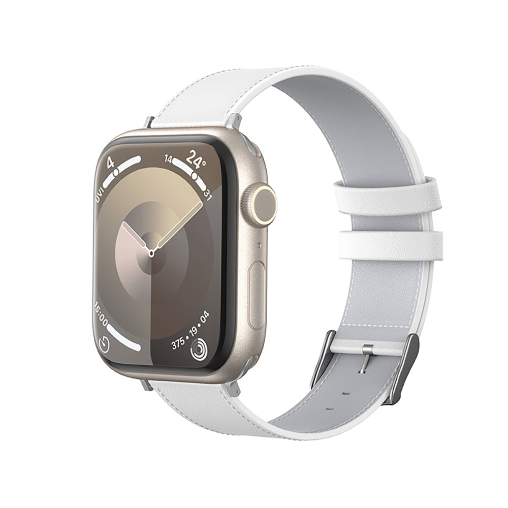 Apple Watch 7 41mm Benks Vintage Genuine Leather Serisi Deri Kordon Strap Kayış
