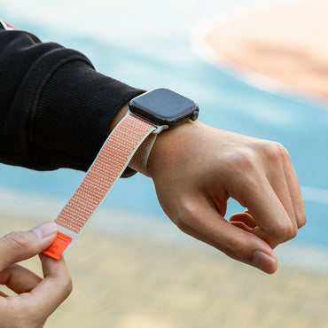 Apple Watch 7 41mm Native Union Active Watch Loop Serisi Hasır Kordon