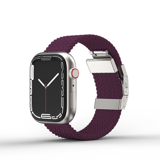 Apple Watch 7 45mm Amazingthing Titan Weave Örgü Sport Kordon
