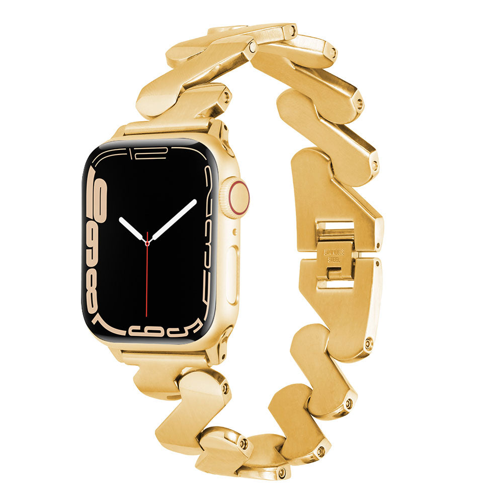 Apple Watch 7 45mm Kordon KRD-80 Metal Strap Kayış
