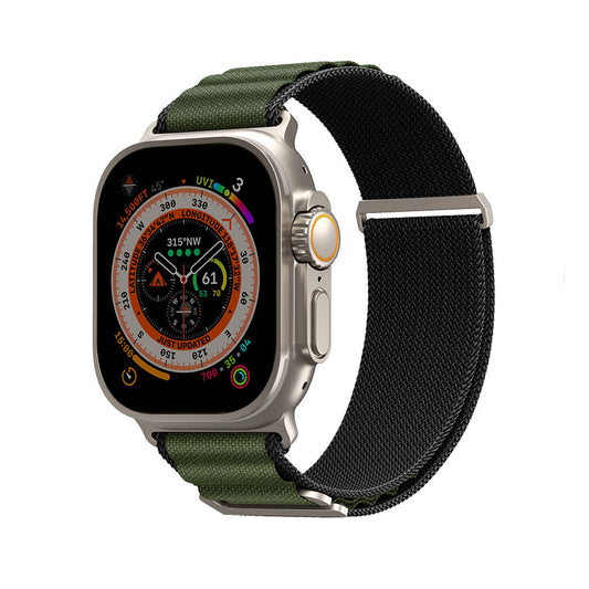 Apple Watch 7 45mm SkinArma Kobu Mesh Band Olive
