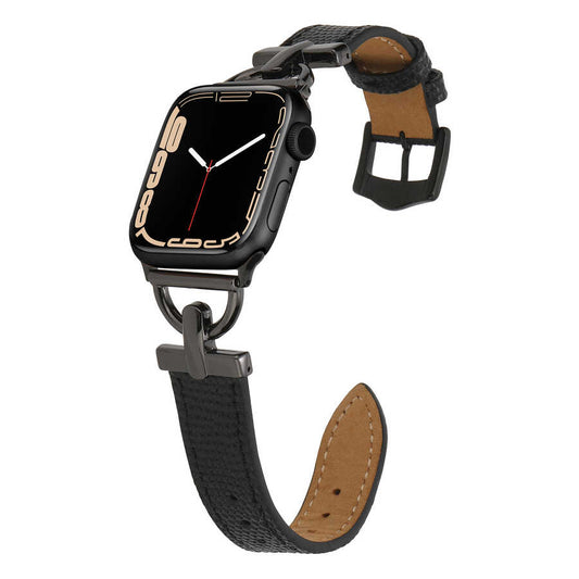 Apple Watch Ultra 49mm Kordon KRD-53 Deri Strap Kayış