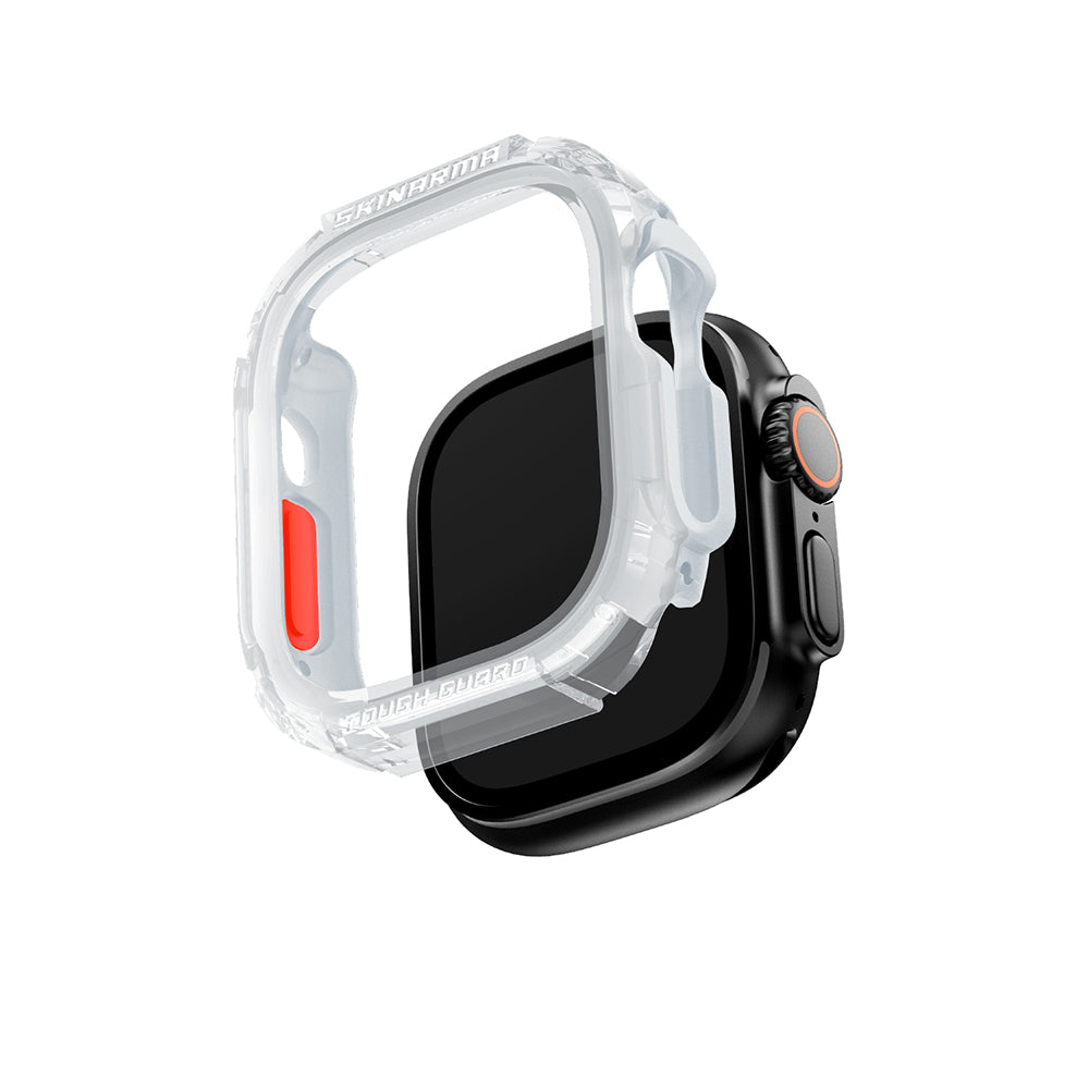 Apple Watch Ultra 49mm Skinarma Atom TPU Kasa Koruyucu Kırmızı