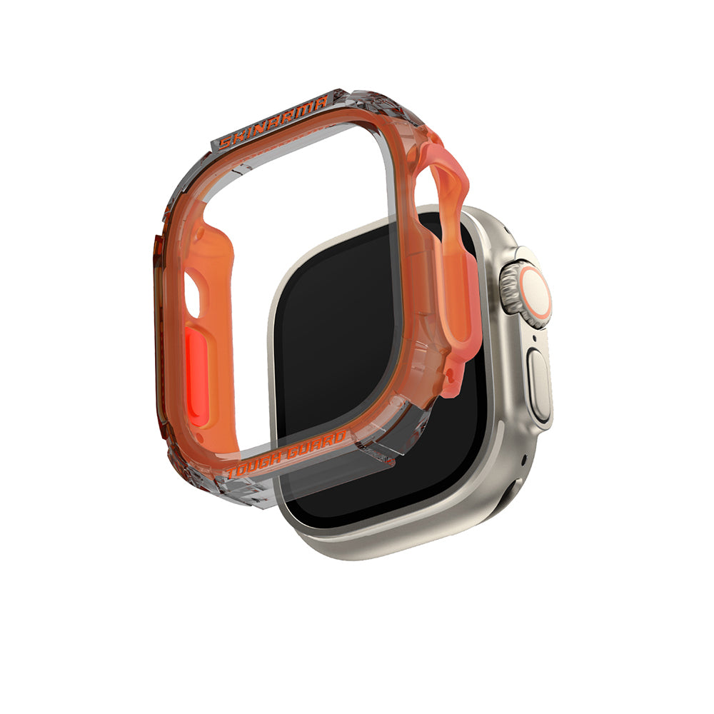 Apple Watch Ultra 49mm Skinarma Atom TPU Case Protector Black