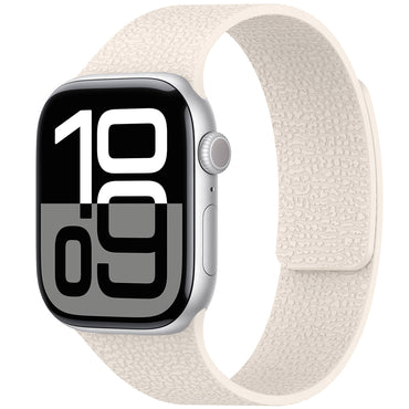 Apple Watch Ultra 49mm Zore KRD-136 Kabartma Desenli Silikon Kordon Mor