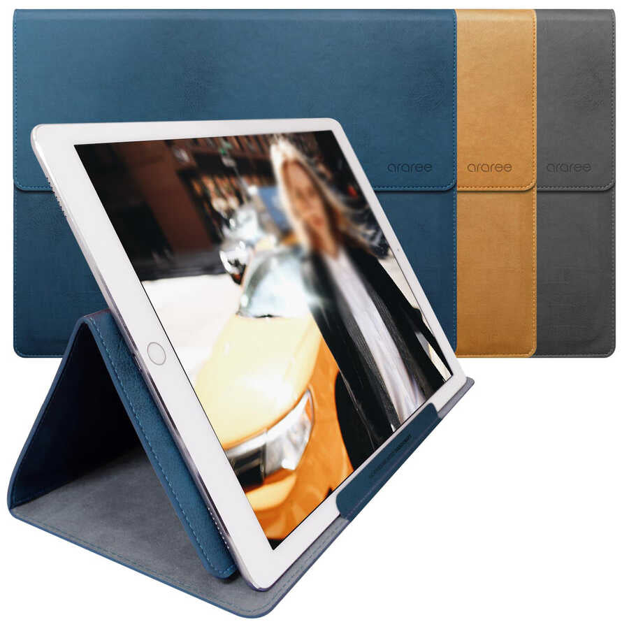 Araree 13 Inch Stand Clutch Universal Tablet Case Gray