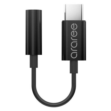 Araree Type-C To 3.5mm Dönüştürücü Siyah