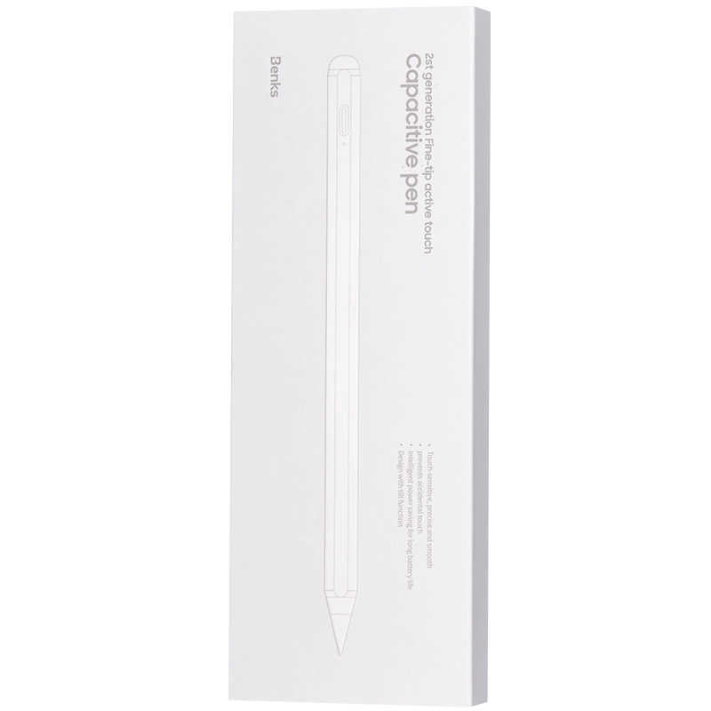 Benks 2nd Generation Touch Drawing Pen White