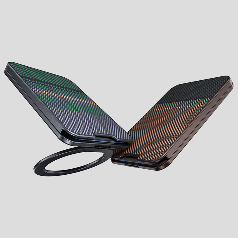 Benks ArmorGo 600D Aramid Fiber Magnetik Standlı Kartlık Gri