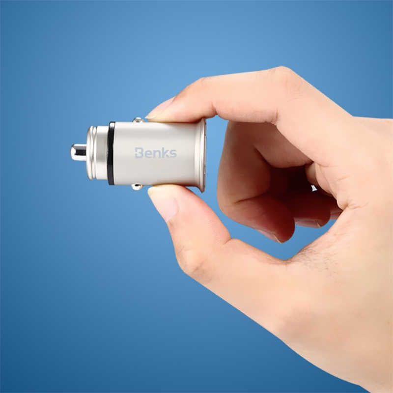Benks C27 Dual USB Car Charger 4.8A Red