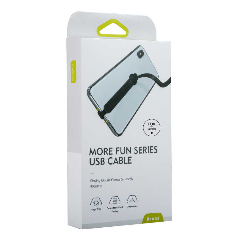 Benks D22 Game Micro Cable Black
