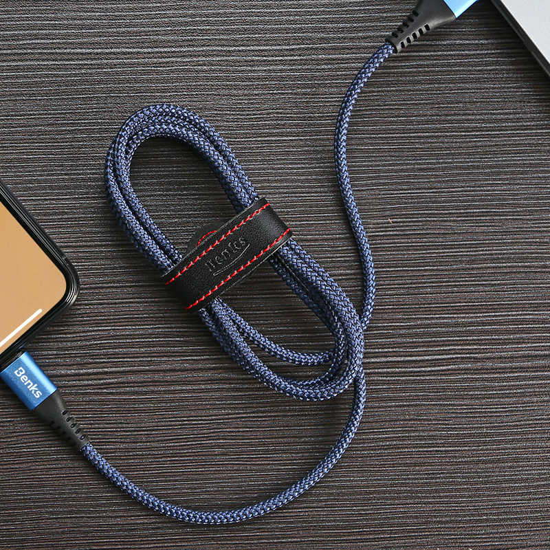 Benks D26 Lightning Usb Cable 1.2M Blue