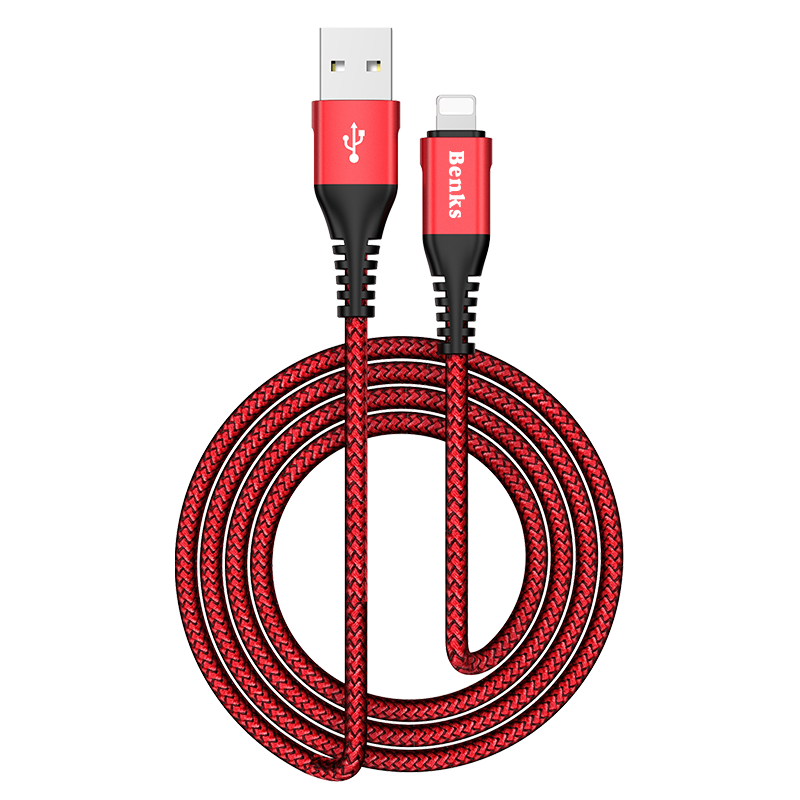 Benks D26 Lightning USB Cable 1.8M Black