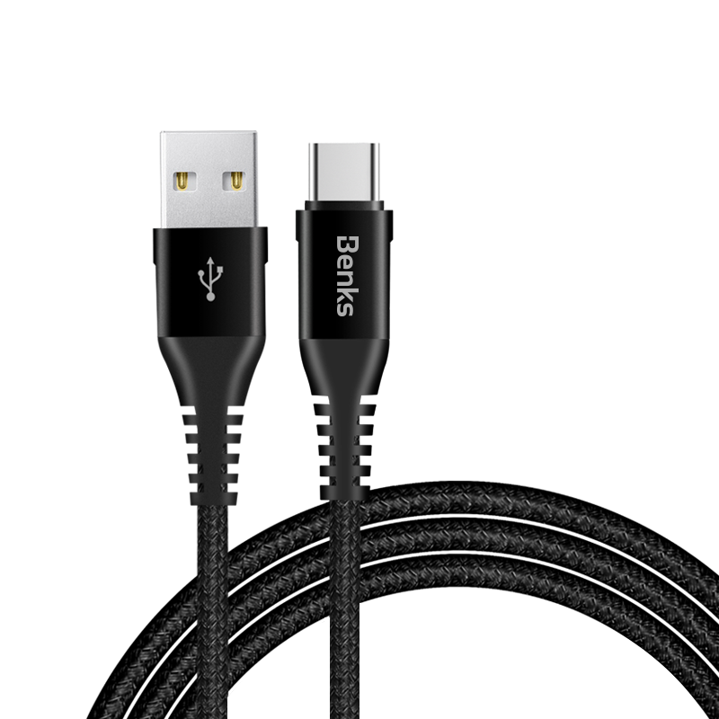 Benks D26 Type-C Usb Cable 1.2M Black