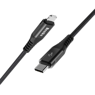 Benks D33 Type-C To Lightning Fast Charge Kablo Siyah