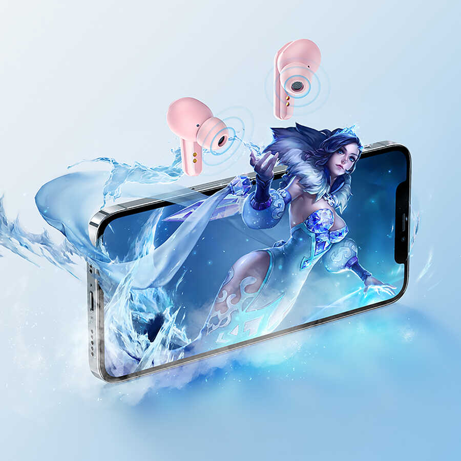 Benks ET05 Bluetooth Headset Pink