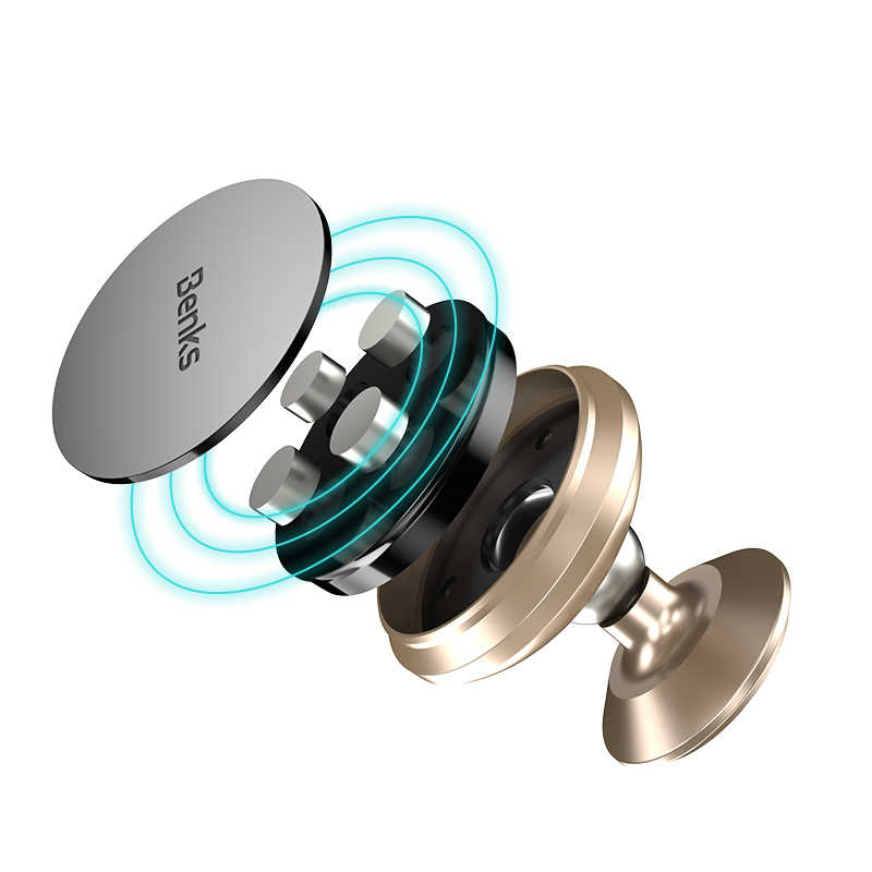 Benks H10 Magnetic Car Mount (Dash Board) Car Phone Holder Black