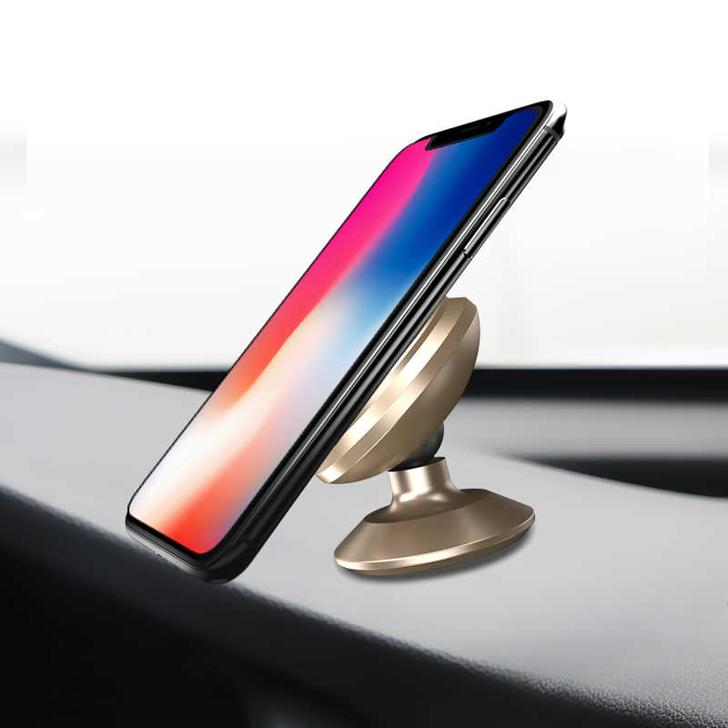 Benks H10 Magnetic Car Mount (Dash Board) Car Phone Holder Gray