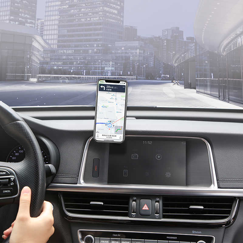 Benks H10 Magnetic Car Mount (Dash Board) Car Phone Holder Gray