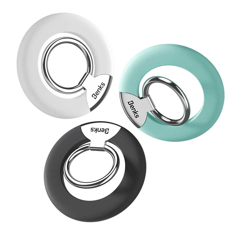 Benks L42 Magnetic Phone Ring Holder Black