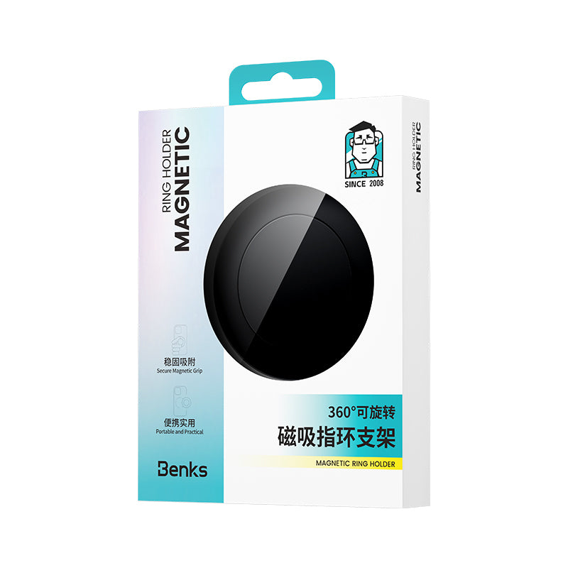 Benks L53 VitaPro Magnetik M-safe Airbag Parmak Ring Stand Yeşil