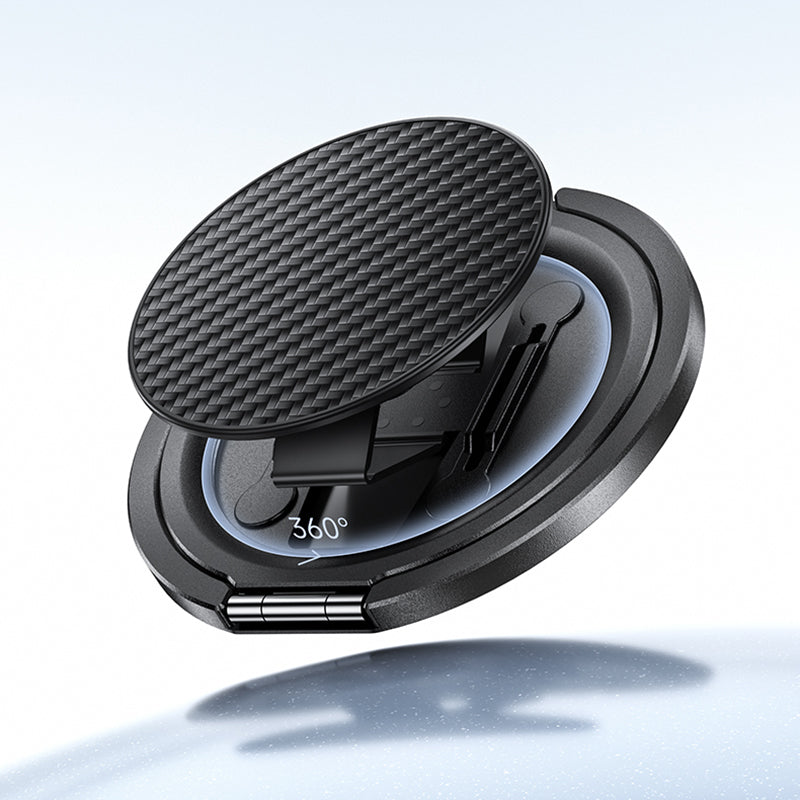 Benks L56 Magnetik 360 Derece Dönebilen ArmorPop Kevlar Tasarımlı Parmak Ring Stand Siyah