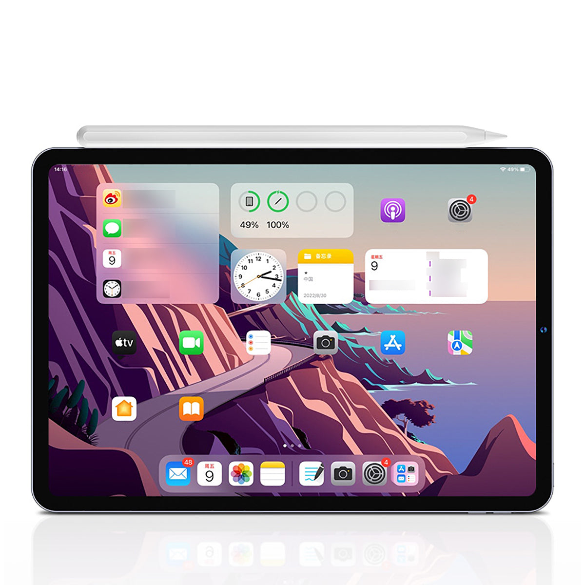 Benks Magnetik Wireless Şarj Özellikli Palm Rejection Kapasitif Dokunmatik Çizim Kalemi Beyaz