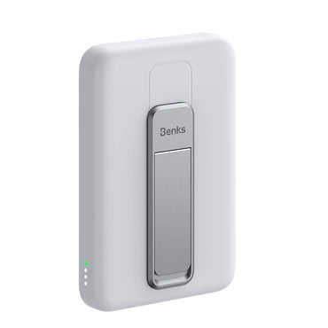 Benks MP08 M-safe Magnetik Standlı İnce Tasarımlı Powerbank 10000mAh Siyah