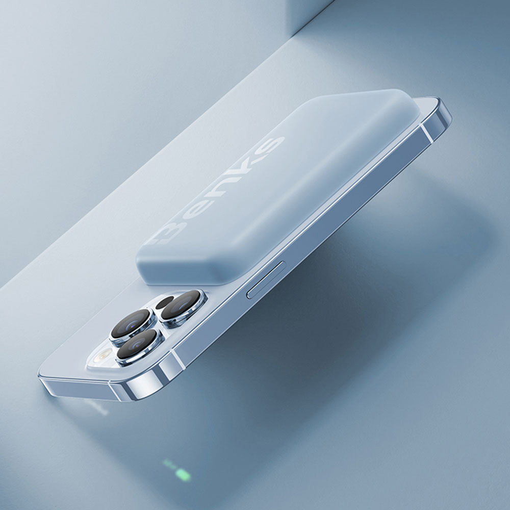 Benks MP10 M-safe Magnetik İnce Tasarımlı Powerbank 6000mAh Pembe