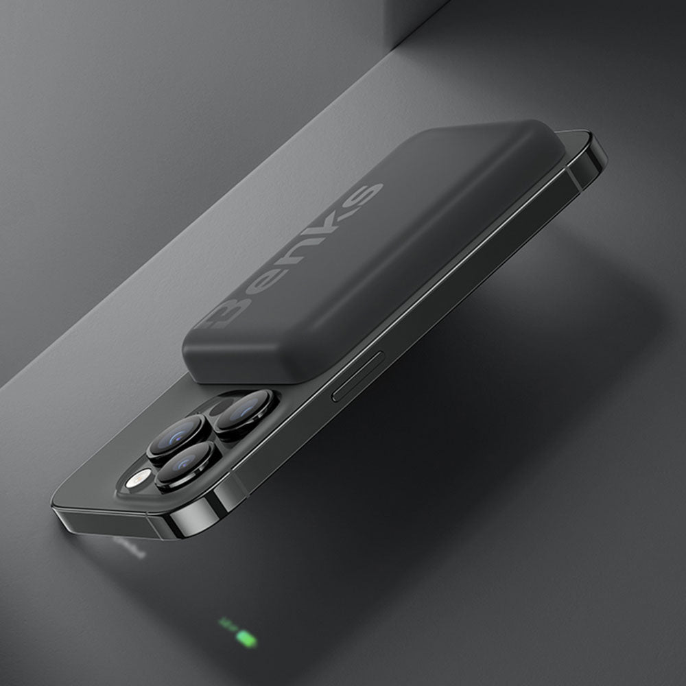 Benks MP10 M-safe Magnetik İnce Tasarımlı Powerbank 6000mAh Pembe