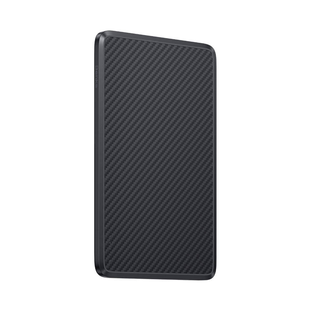 Benks MP15 ArmorGo M-safe Şarj Özellikli Ultra İnce 600D Aramid Fiber Powerbank 15W 5000mAh Siyah