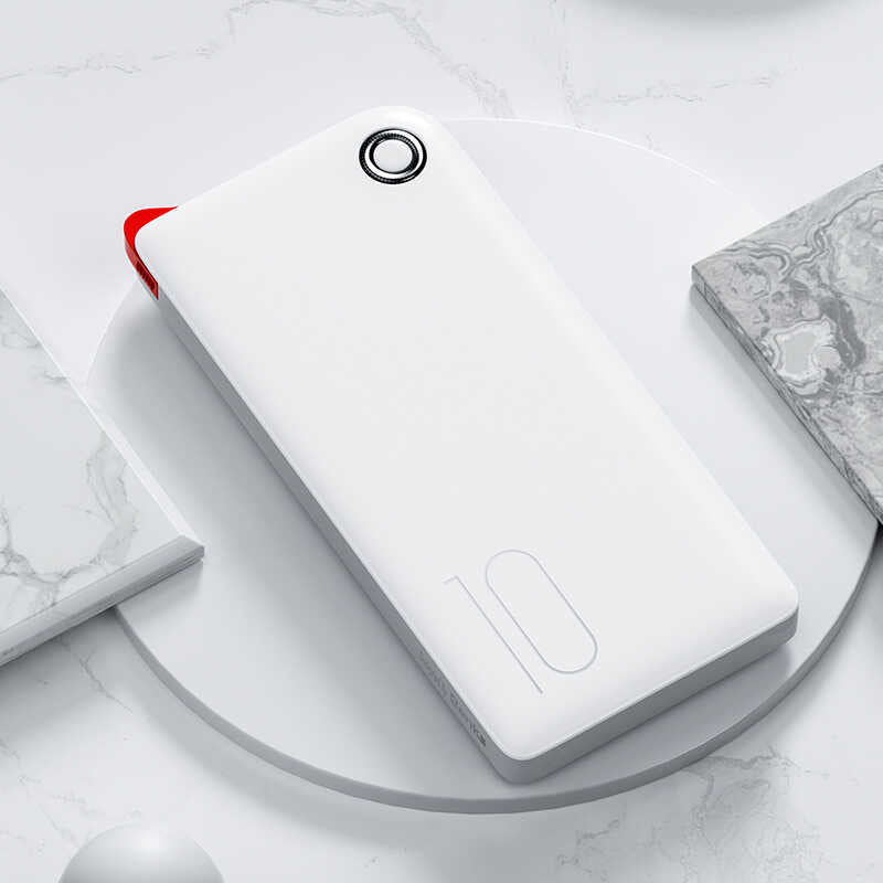 Benks PBM01 Mfi Certified Powerbank 10000 Mah White