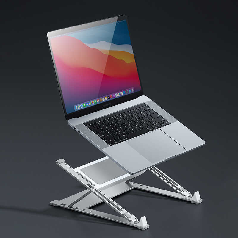 Benks SR03 Laptop Stand with Fan Silver