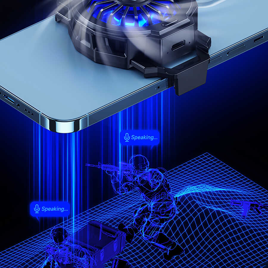 Benks SR07 Storm Phone Cooling Fan Black