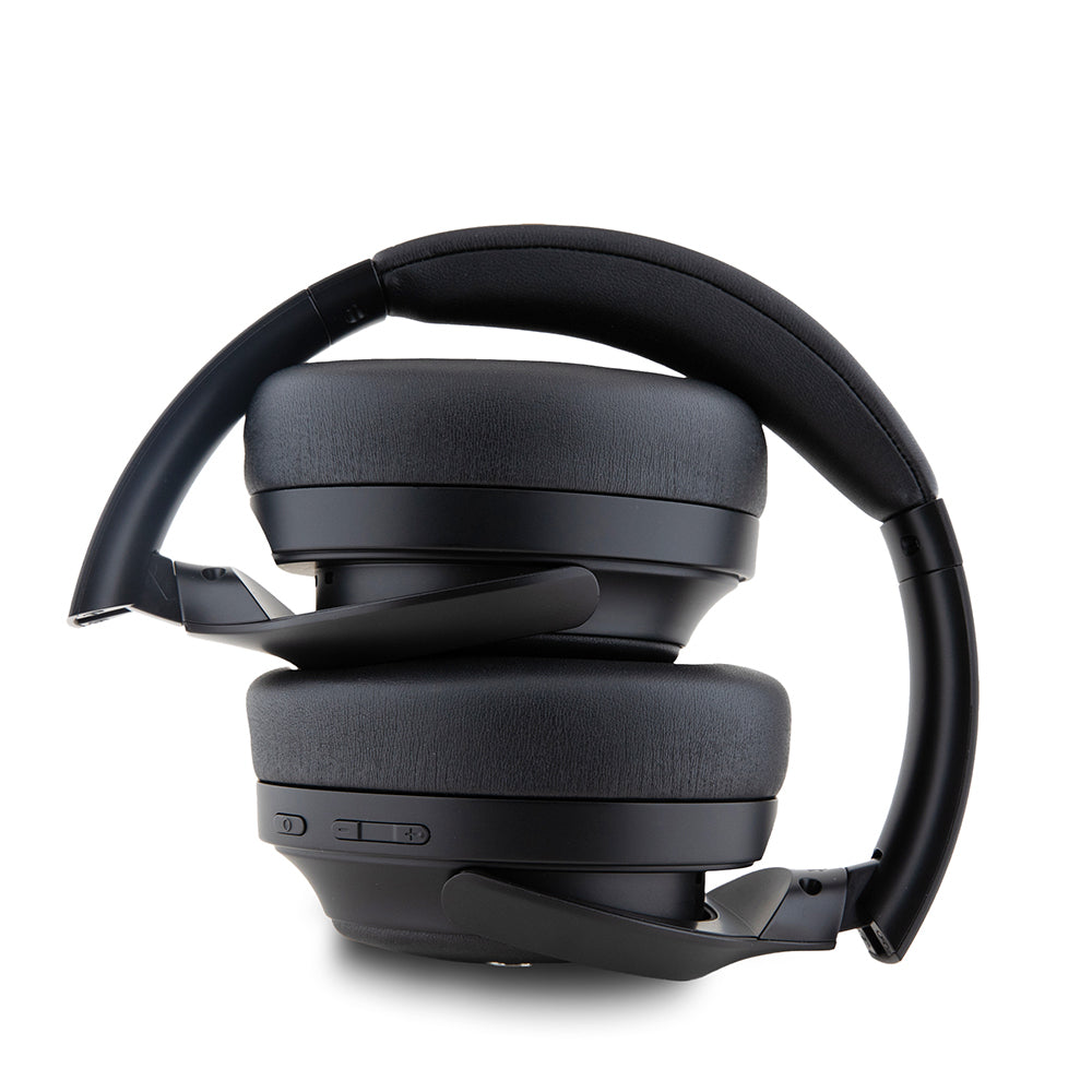 BMW Orjinal Lisanslı ANC/ENC Özellikli Metal Logolu Kulak Üstü Bluetooth Kulaklık v5.3 Siyah