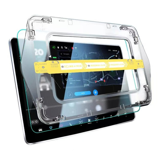 BYD 15.6 inch Car Multimedia Screen Protector Zore Premium Tempered Glass Screen Protector Transparent with Application Tool