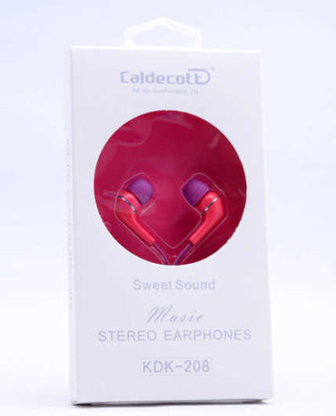 Caldecott KDK-208 Mp3 Stereo Kulaklık Pembe