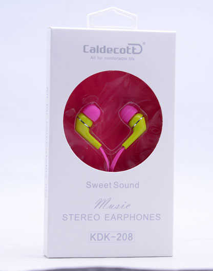 Caldecott KDK-208 MP3 Stereo Headphones Green