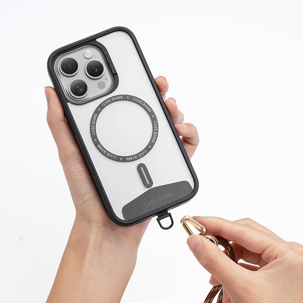 Casebang Ayarlanabilir Çapraz Vücut Telefon Askı İpi Pembe