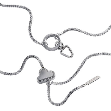 Casebang Ayarlanabilir Çapraz Vücut Telefon Askı Zinciri Gümüş