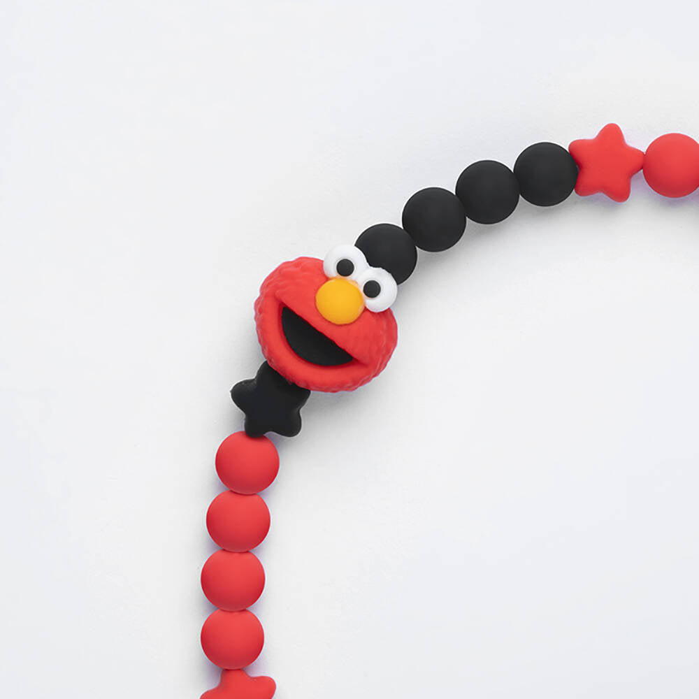 Casebang Cookie and Elmo Sesame Street Phone Wrist Lanyard Blue-Yellow
