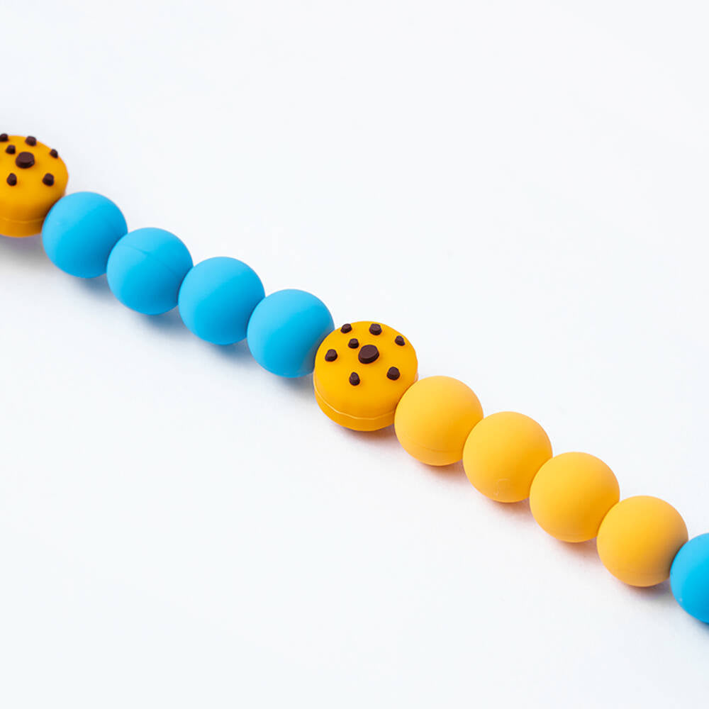 Casebang Cookie and Elmo Sesame Street Phone Wrist Lanyard Blue-Yellow