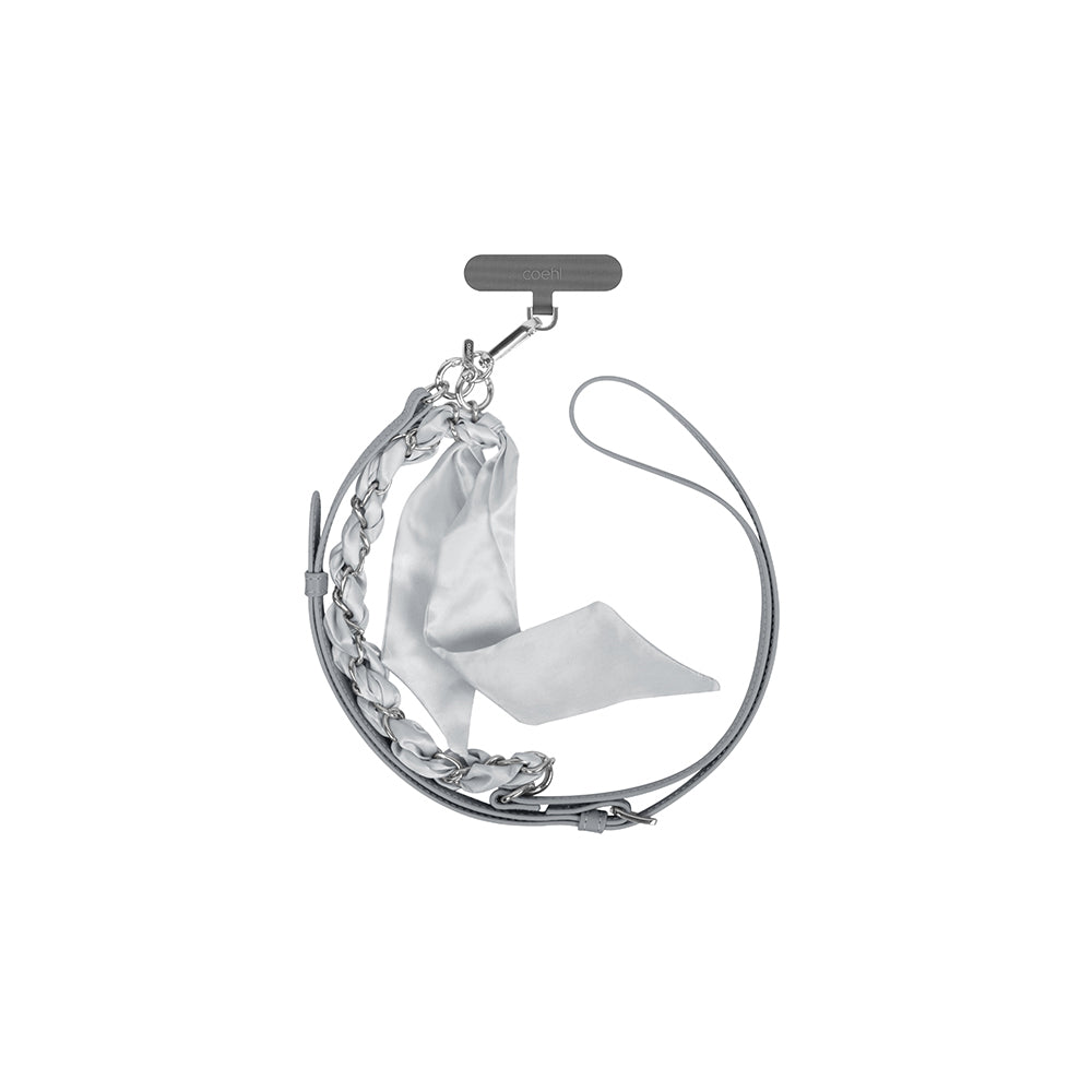 Coehl Caryne Serisi 2in1 Metal Tasarımlı Telefon Askı Aparatı Gri