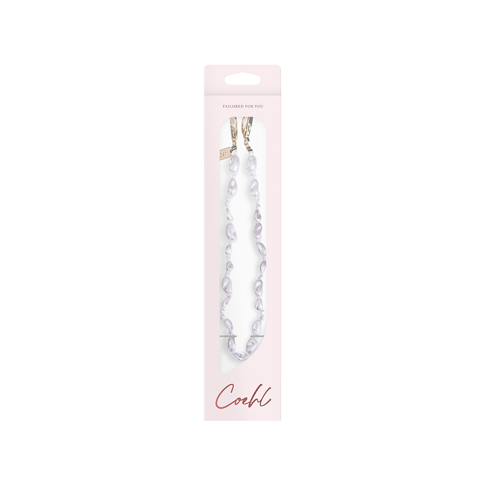Coehl Perla Series Pearl Design Phone Mount White