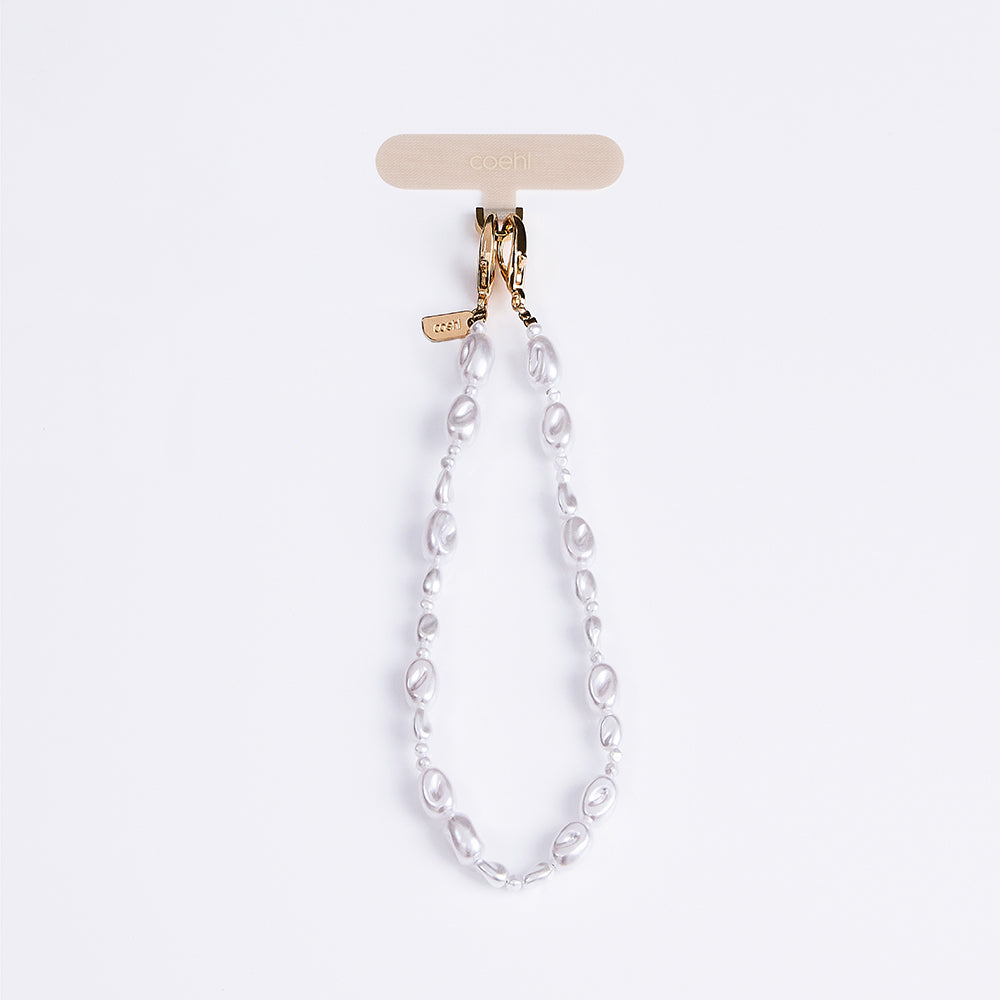 Coehl Perla Series Pearl Design Phone Mount White
