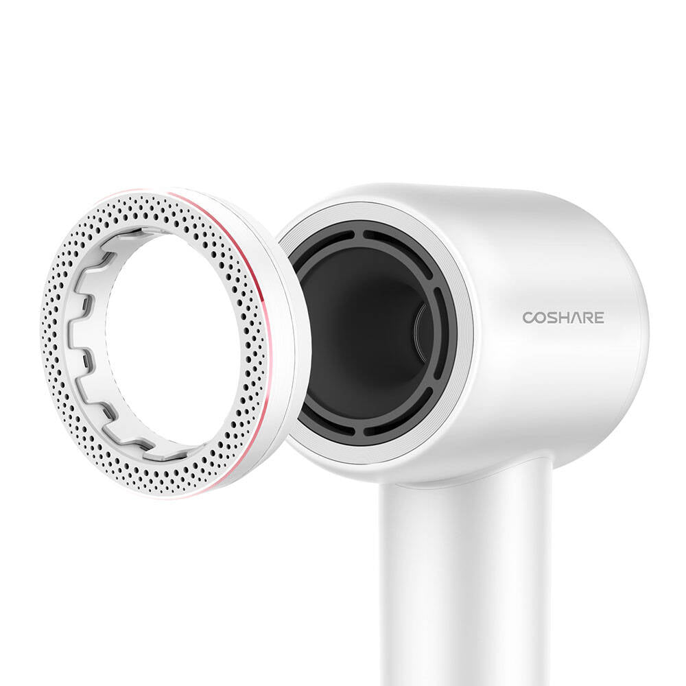 Coshare HD10E SuperFlow1 Ion Technology LED Light Hair Dryer Black