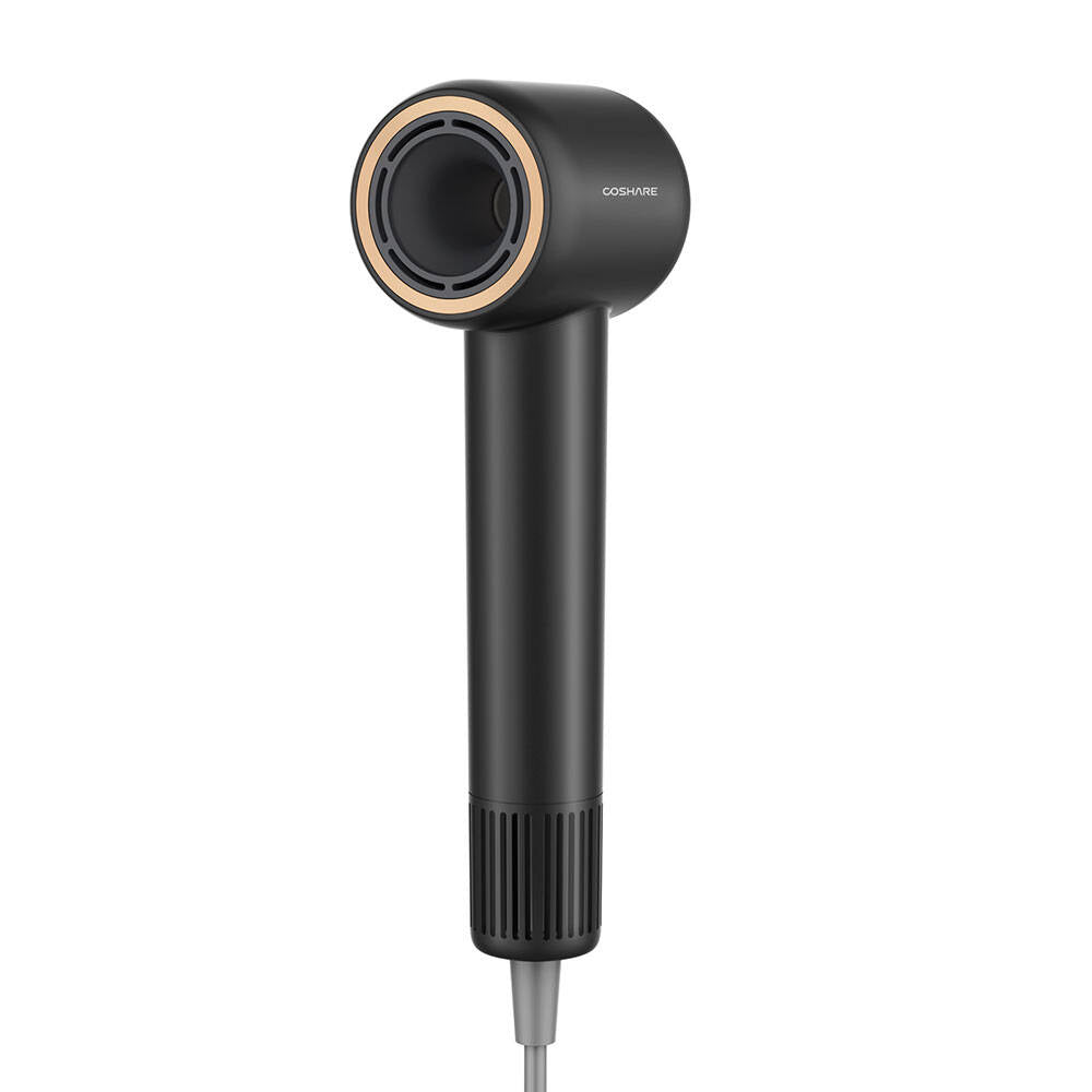 Coshare HD10E SuperFlow1 Ion Technology LED Light Hair Dryer Black