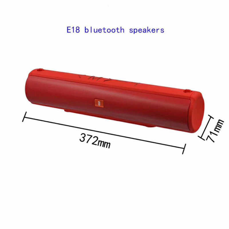 E18 Bluetooth Speaker Gray