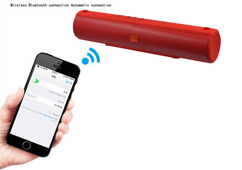 E18 Bluetooth Speaker Red